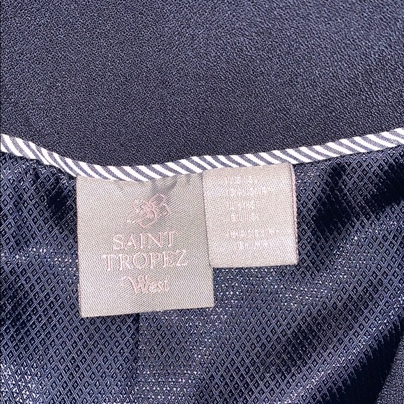 Saint Tropez West Navy Blazer - Picture 4 of 5